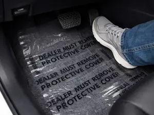 VIVID CAR CARE Dealer Carpet Protective Film Roll (24” x 300’ – 4 Mil)