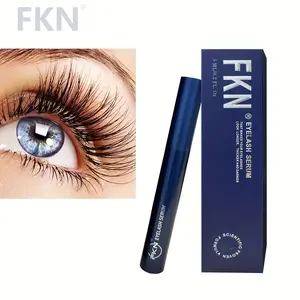 Fkn Nourishing Eyelash Serum Natural Ingredients Long Curly Lashes Eye Makeup Gel Mascara Volumizing Thickening Daily Fuller Appearance Glam 5ML