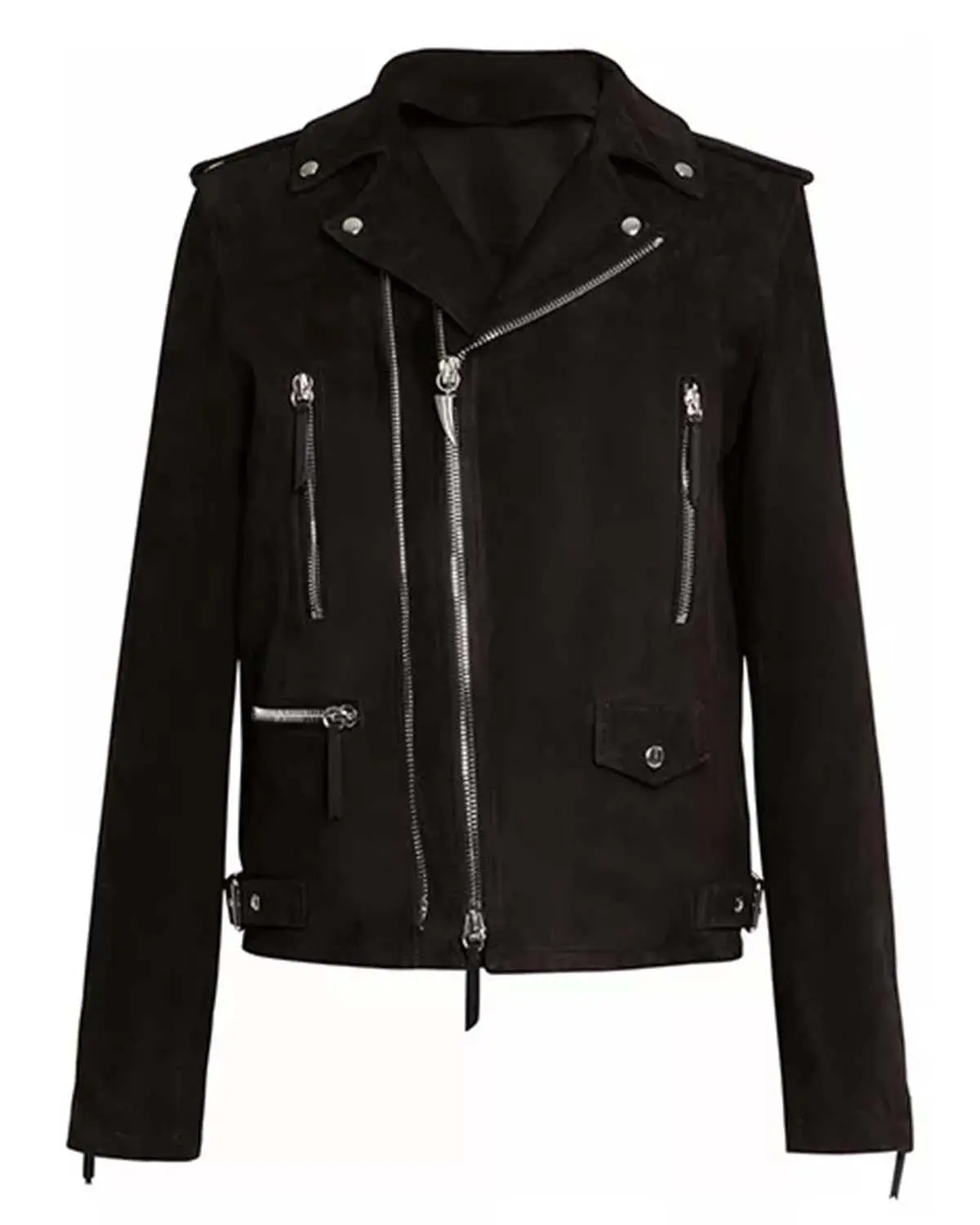 MotorCycleJackets Mens Suede Motorcycle Jacket