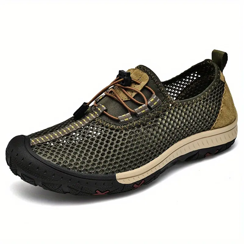 Black and Brown Sneakers with Cushioned Sole and Breathable Upper Amazon.com | Men main image 4