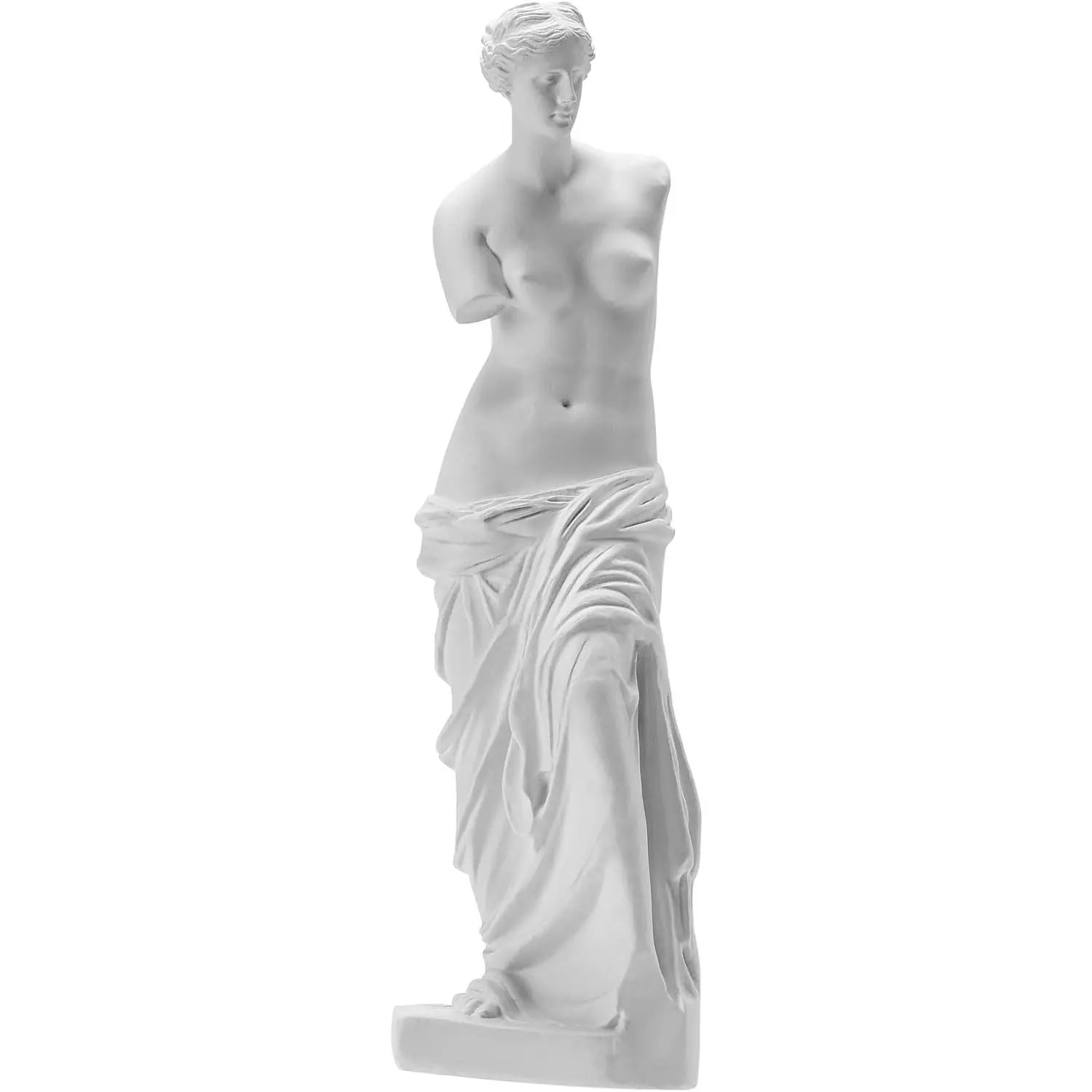 White Venus de Milo Grecian Statue - Greek Roman Mythology Aphrodite Figurine, 11x3.15x2.16in Home/Office Decor, Ideal for Birthdays, Christmas, Wedding Gifts