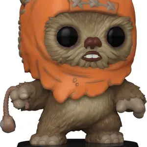 Funko Ewok Wicket with Slingshot SDCC Official Sticker Vinyl Figure