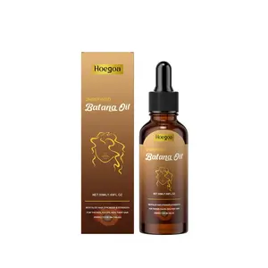 Hoegoa Batana Hair Care Essential Oil Softens Brightens Strands Nourishes Scalp Gentle Massage Repair Dry Frizzy Hair