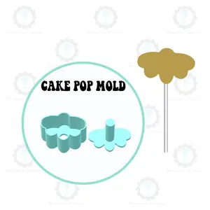 Daisy Flower Cake Pop Mold | Single or Multi-popper