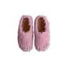 Pink Bear Claw Mules