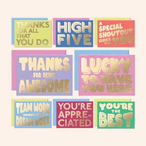 Workplace Appreciation Cards | Set of 24