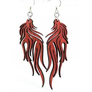 Flame Earrings # 1043
