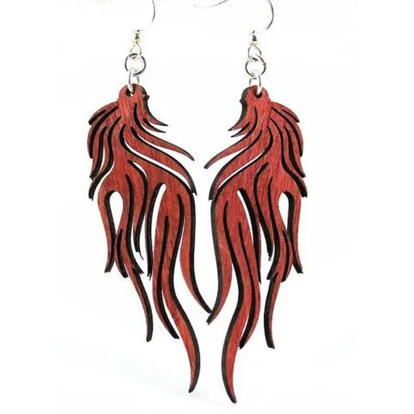 Flame Earrings # 1043