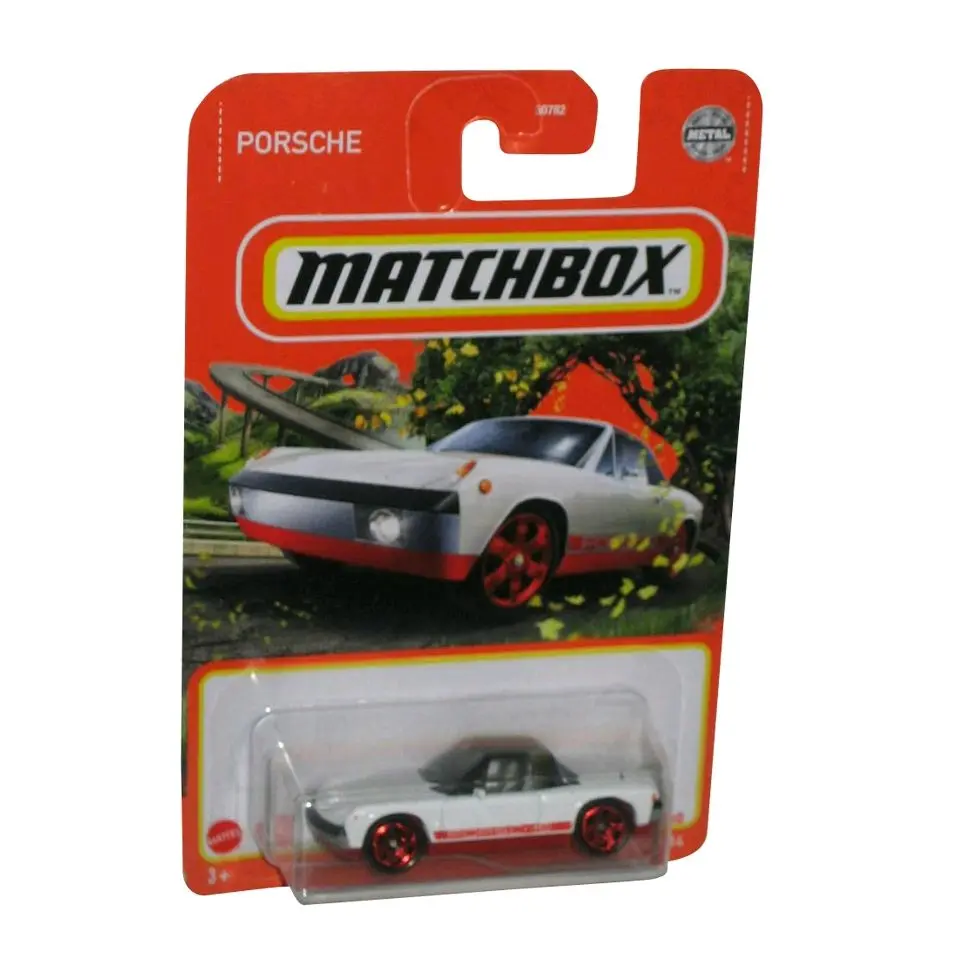 2021 Matchbox MB785-MBX 74 1971 Porsche 914 White/Red Diecast Collectible Model Car