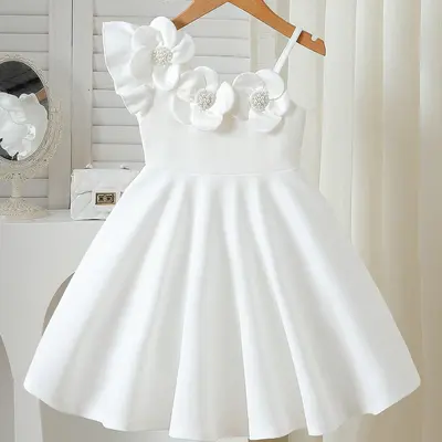 White Amazon Church Dresses Black Girls