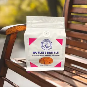 Granny's Confections Handmade Nutless Brittle (No Nut Brittle)- One Pound Bag