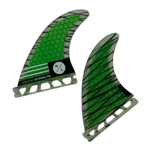 Hyperlite 4.5 Riot Carbon Surf Fin Set 2023