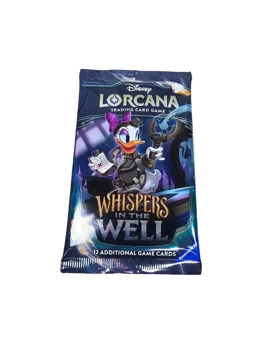 Lorcana Whispers in the Well Single Collectible Card Pack, Lorcana TCG Trading Card Series TCG Pack