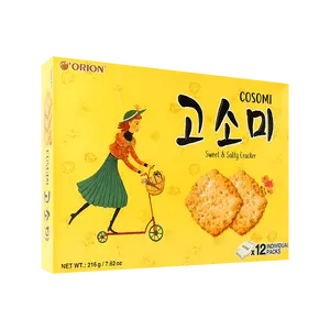 ORION Gosomi Sweet & Salty Sesame Crackers - Korean Dessert, 7.61oz