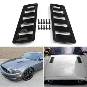 Hoods Vents Bonnet Cover  Scoop For  Vent Cover HTRACING (Black)