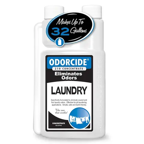 Laundry Odor Eliminator for Strong Odor, Concentrated Fresh Linen Scent - Safe, Non-Enzymatic Odor Neutralizer 16oz or Gallon (128 oz)