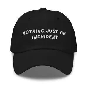 Charles Leclerc "Just an Incident" Meme Embroidery alternative font Dad hat