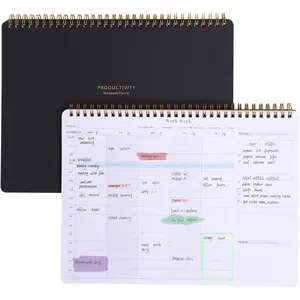 Weekly  Planner with Hourly Schedule - A4 Workweek Desk Pad, 54 Sheets Weekday Planning Notepad, Workday Appointment Planner Book to Organize Your Daily Productivity - Undated Agenda