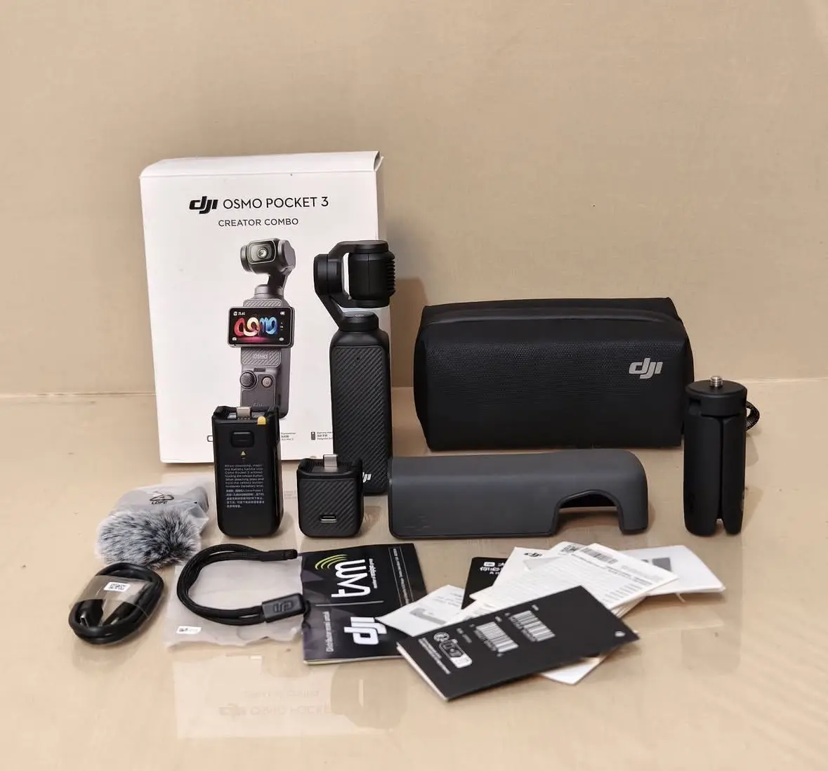DJI Osmo Pocket 3 Action Camera, Compact Portable 4K Video Device for Vlogging, Travel Photography (Electronics Accessory)
