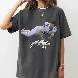 Jake Bates Game Day T-Shirt – Vintage Football Meme Graphic Tee, Unisex Cotton Crewneck Streetwear Top