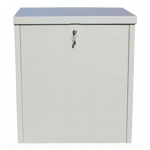 QualArc PCSDB-LG Parcel Chest Secure Delivery Box- Textured Gray- Large QualArc PCSDB-LG Parcel Chest Secure Delivery Box- Textured Gray- Large