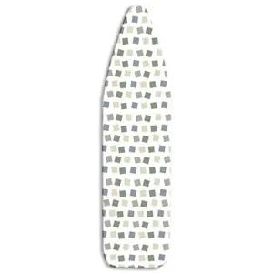 212 MAIN Deluxe Scorched-Resistant Ironing Board Cover & Pad, 13"-15"x52"-54" Adjustable Fit, Stretch Cord, Model 6614-833