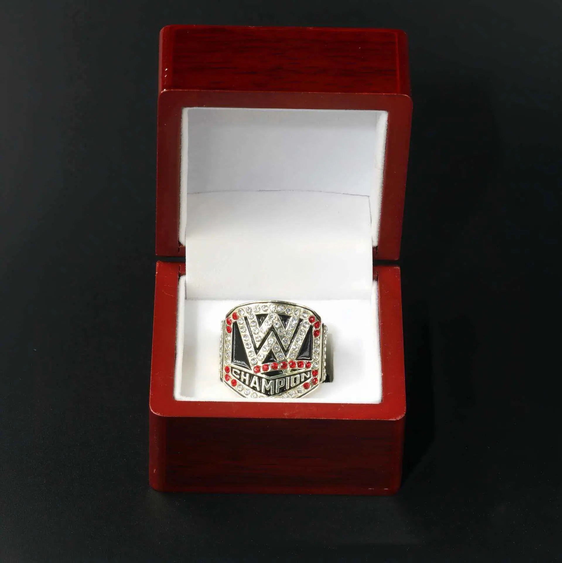 Men's Vintage Steel Ring | Pro Wrestling Style Collectible Jewelry, Retro Heavy Duty Statement Ring, Best Friend Gift For Him, Wrestling Fans Collectors Birthday Gift Bold Design Unique Crystal