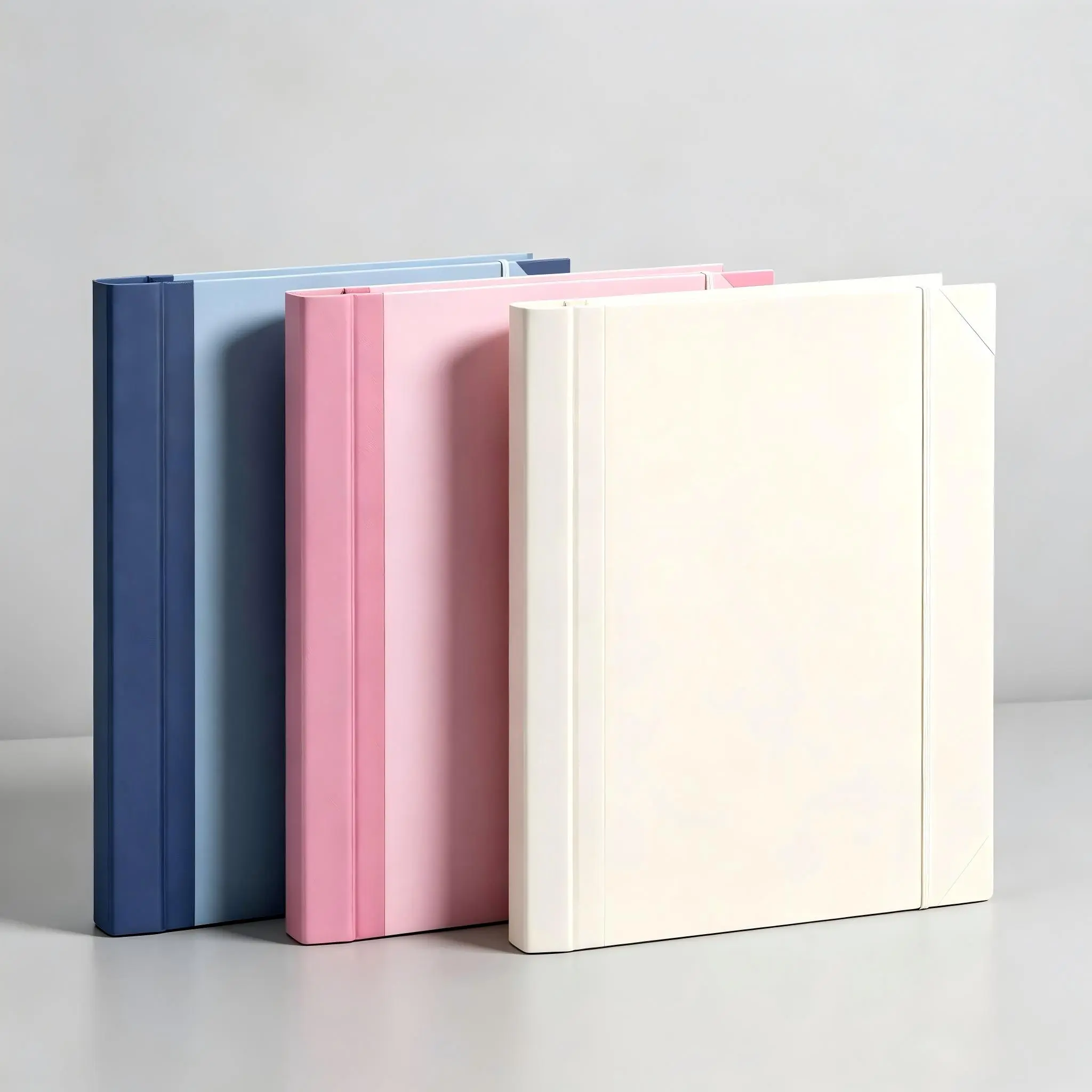 Snap Button Accordion File Organizer with Elastic Seal, Multi-Pocket Colored Cardboard File Sorters & Storage, Office Document Folder with Free Label Stickers, 3 Colors Available