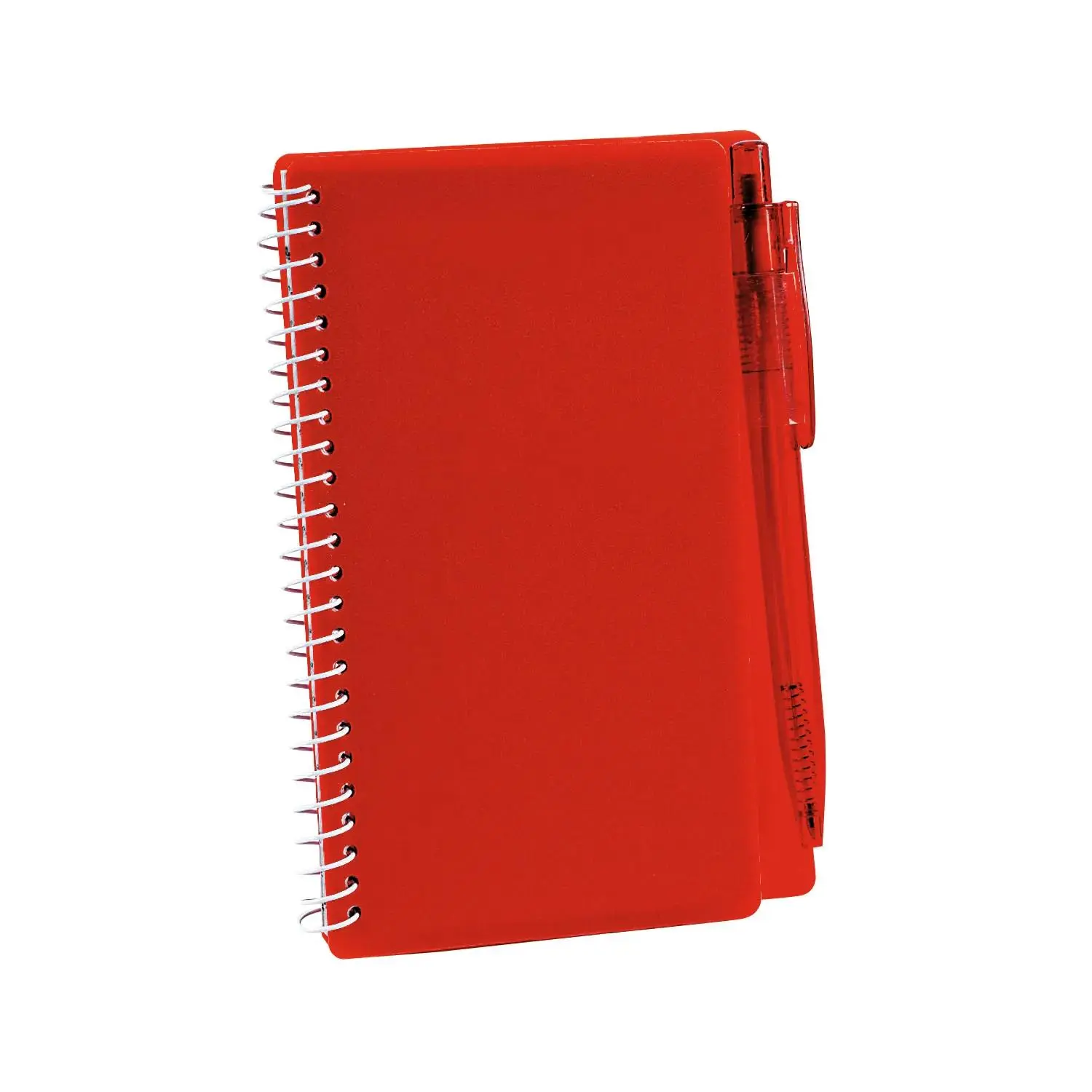 Red Spiral Notebook & Pen Set, Stationery, 1 Piece