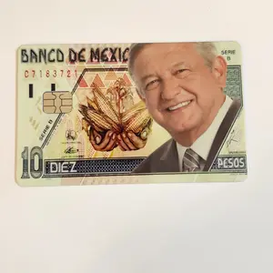 amlo pesos debit card sticker