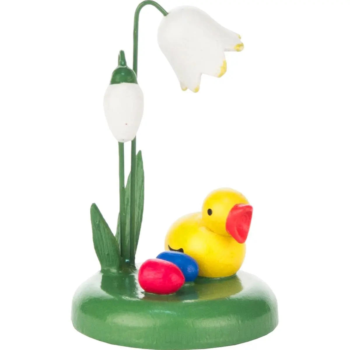 Alexander Taron 224-021-2 Dregeno Easter Ornament Chick Under Flower