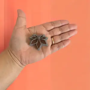 Spike Flower Clay Cutter, Floral Earring, Spring Clay Cutters,