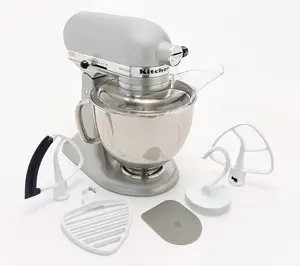 KitchenAid 5-qt Artisan Stand Mixer w/ Pastry Beater and Flex Edge KitchenAid 5-qt Artisan Stand Mixer w/ Pastry Beater and Flex Edge