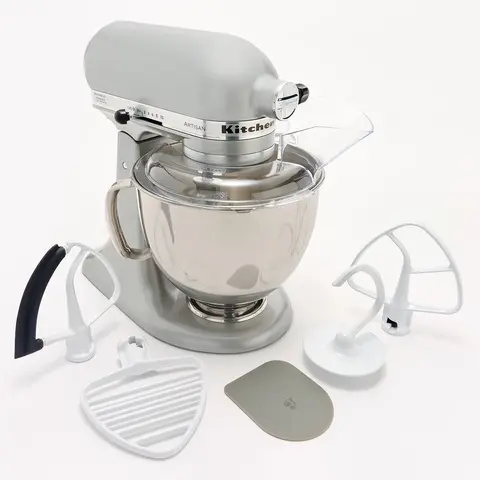 KitchenAid 5-qt Artisan Stand Mixer w/ Pastry Beater and Flex Edge