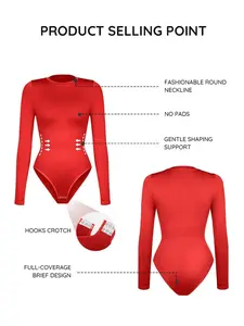 CARINA ESSENTIAL SEAMLESS TUMMY CONTROL BODYSUIT