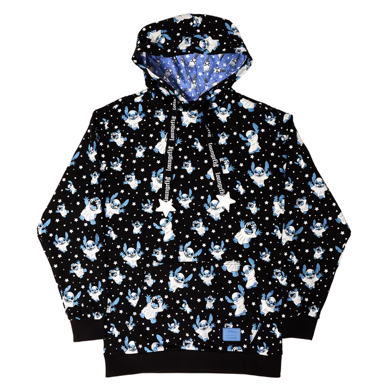 Stitch Ghost Costume All-Over Print Unisex Hoodie Stitch Ghost Costume All-Over Print Unisex Hoodie