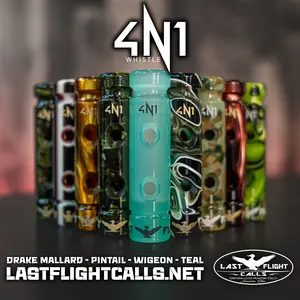 4N1 WHISTLE - DUCK WHISTLE - Drake Mallard, Teal, Pintail, & Wigeon.