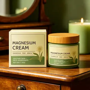 Magnesium Cream for Nerve & Joint Relief, Mineral Formula Body Care Cream, Moisturizing Hydrating Benefits Suitable for All Skin Types