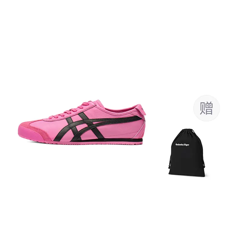 Onitsuka Tiger Mexico 66 Breathable Low Top Casual Shoes Women's Pink Retro 1183C102-701