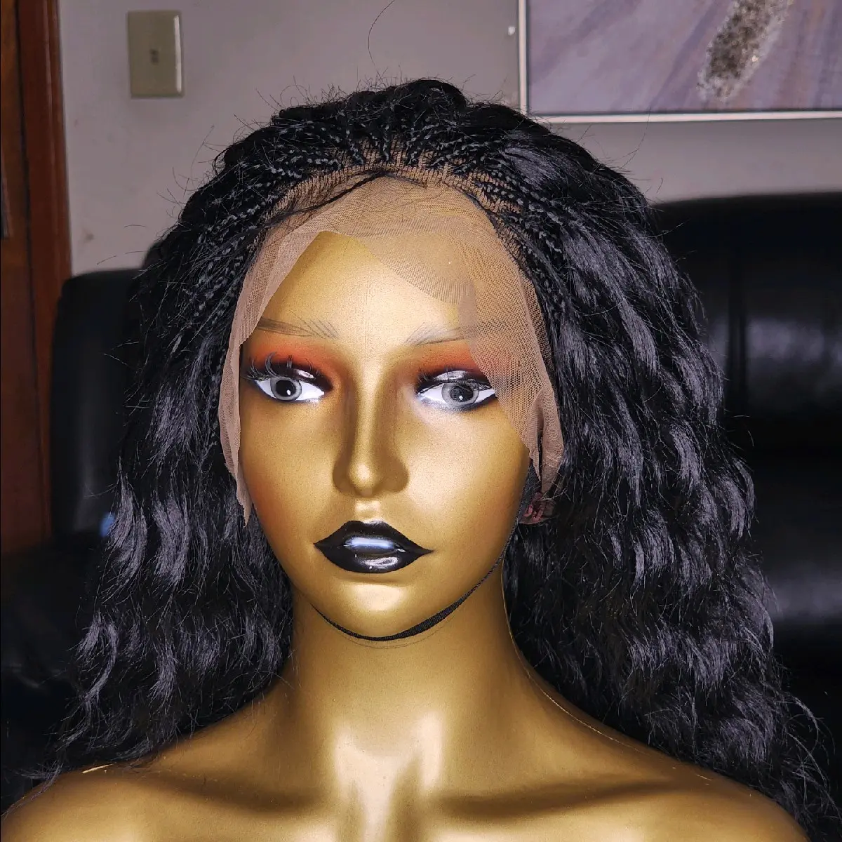 wavy braids