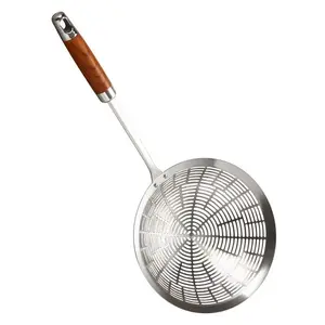 Stainless Steel Skimmer Spoon, Kitchen Multi-Functional Filter Net, Hot Pot Spoon, Suitable for Home, Hotel, Picnic, Kitchen Utensils, Kitchen Gadget, Kitchenware Stainless Steel, Kitchen Cooking Accessories