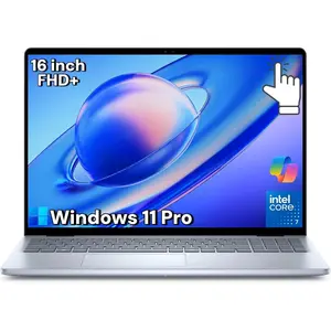 Dell Inspiron 16 Laptop Computer - 16" FHD+ Touchscreen, Intel 10-Core 7 150U(Beats i7-1355U), Backlit Copilot Key Keyboard, Windows 11 Pro, Ice Blue | 16/32/64GB DDR5 + 1/2/4TB SSD