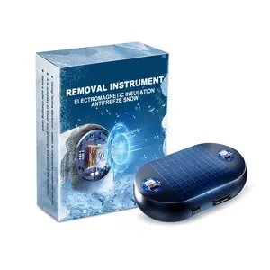 ABS Frost & Snow Remover Car Windshield Rearview Mirror Ice Scraper Quick Defrosting Portable Anti-Freeze Tool Set 2 Core Advantages Non-Heated Design Easy to Use for Cold Weather