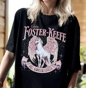 Team Foster-Keefe Sweatshirt Hoodie, Foster-Keefe Team Shirts, Foxfire Academy Shirt, Keeper Of The Lost Cities Tee, Kotlc Merch