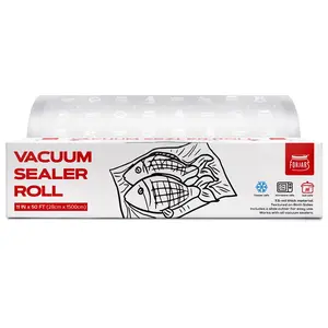 Forjars®  Vacuum Sealer Roll ( 11-inch)- Textured on Both Sides, 7.5 Mil Thickness