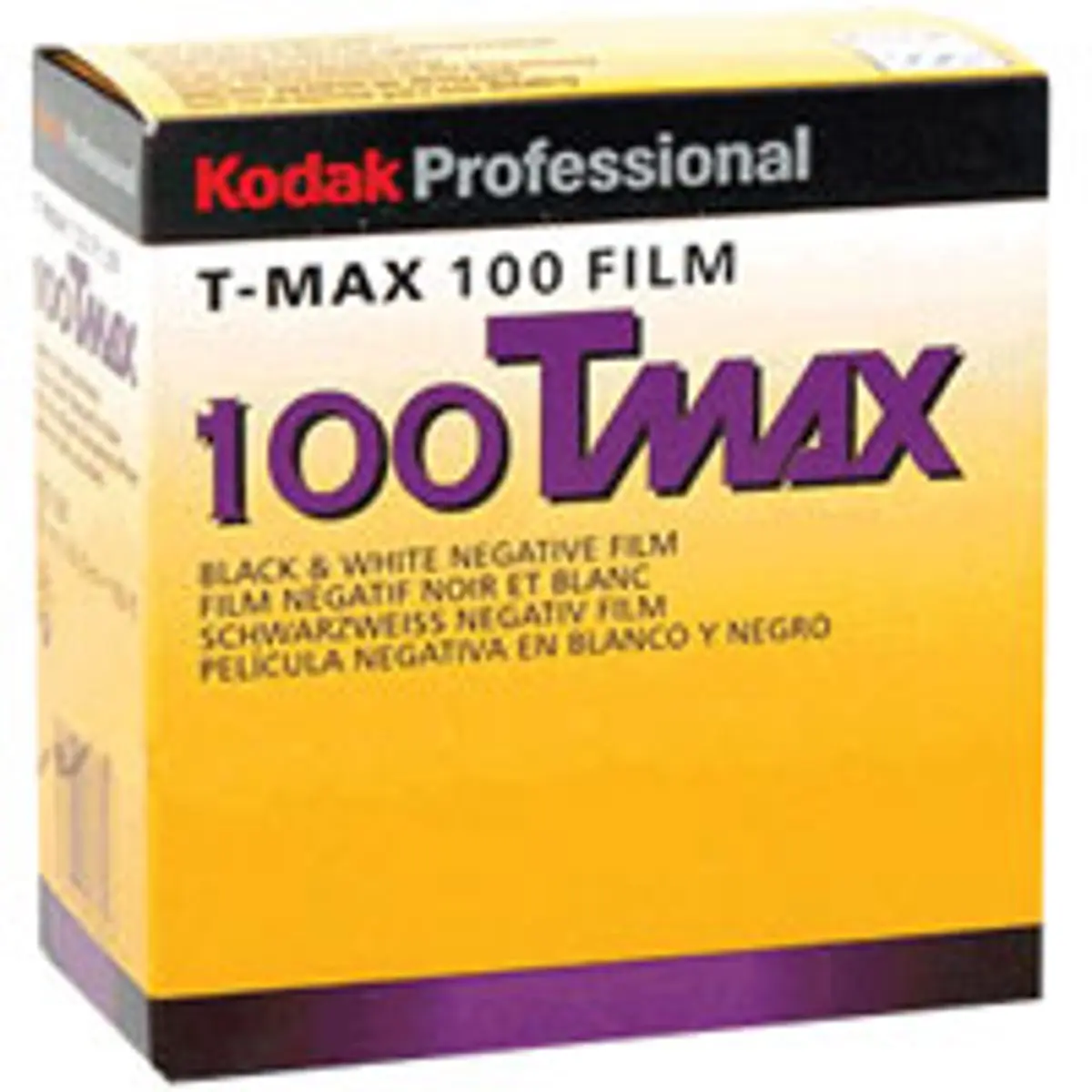 Kodak T-Max 100, 100TMX-402, Black & White Negative Film ISO 100, 35mm Size, 100' Roll, USA