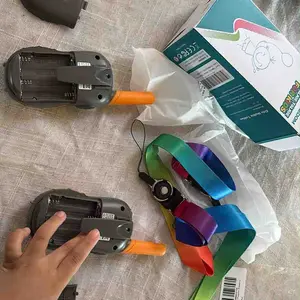 FOREDOM Walkie Talkie for Kids 3 Pack Long Range with Flashlight 2 Way Radio 22CH with Adjustable Lanyards Toys for 3+Year Old Boys & Girls Camping Birthday Gifts