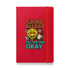 Grind Allday Hardcover Bound Notebook