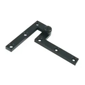 212 MAIN Deltana PH60U19 Solid Brass Pivot Hinge, 4.37x0.62x1.87 in, Black, Weatherproof, Corrosion-Proof Door Hardware with Bolts