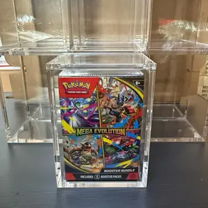 Acrylic Case Used For Pokemon Booster Bundle